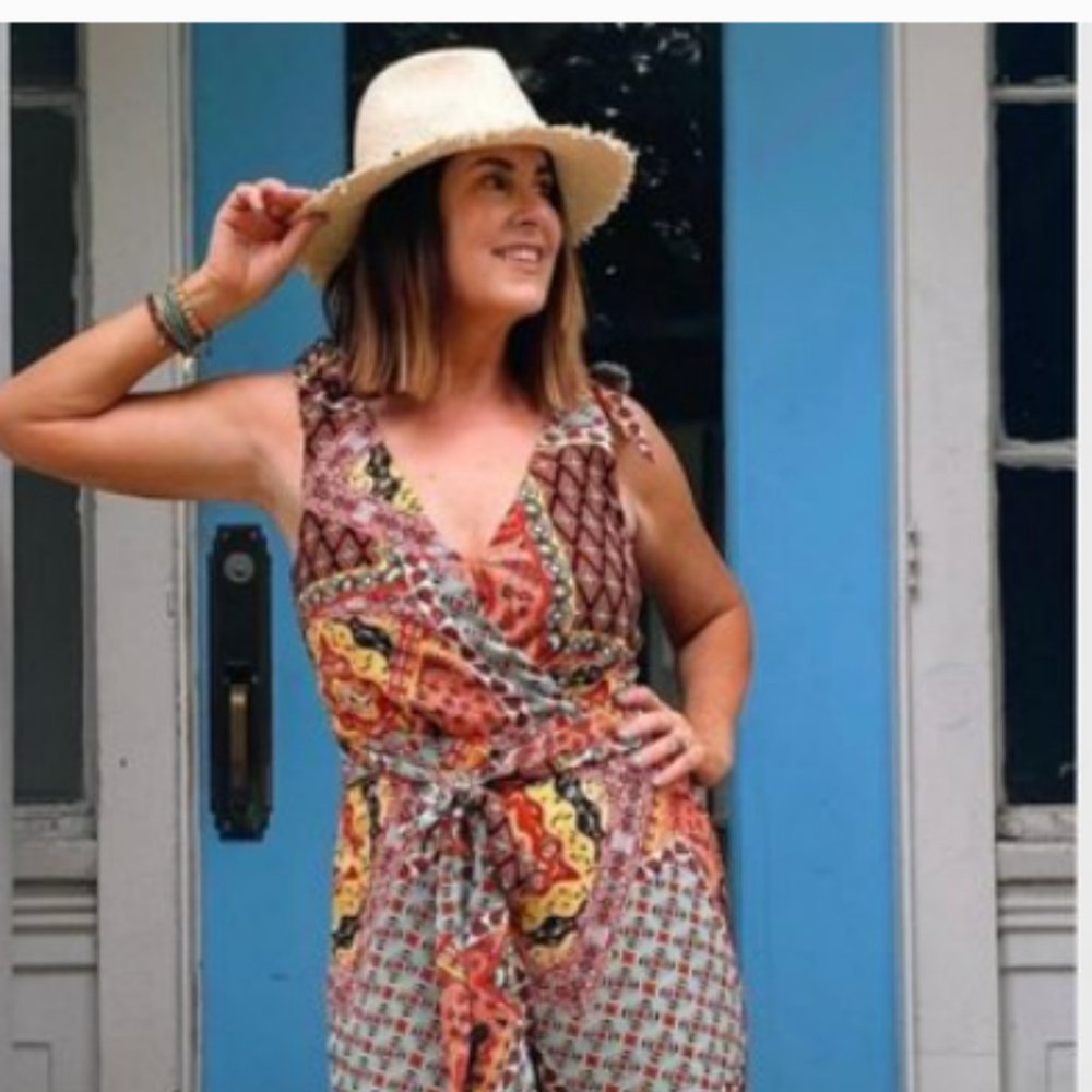 NWT ANTHROPOLOGIE Mairi Abstract Print Jumpsuit